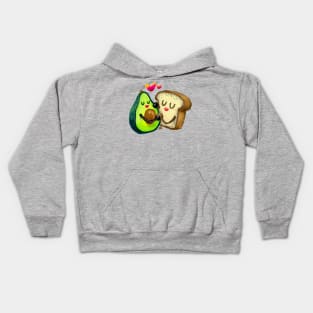 Avocado Toast Love Kids Hoodie